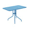Petale Folding Table  option Maya Blue