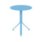 Resto Round Cafe Table  option Maya Blue