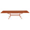 Romane Extendable Outdoor Dining Table  option Candied Orange
