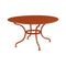 Romane Round Dining Table  option Candied Orange