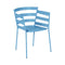 Rythmic Outdoor Armchair (Set of 2)  option Maya Blue