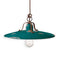 Retro Country Pendant Light  option Vintage Green