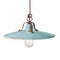 Retro Country Pendant Light  option Vintage Light Blue