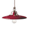 Retro Country Pendant Light  option Vintage Maroon