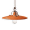 Retro Country Pendant Light  option Vintage Orange