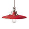 Retro Country Pendant Light  option Vintage Red