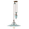 Retro Pendant Light  option Vintage Light Blue