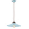 Retro Colors Pendant Light  option Refined Light Blue