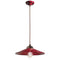 Retro Colors Pendant Light  option Refined Maroon