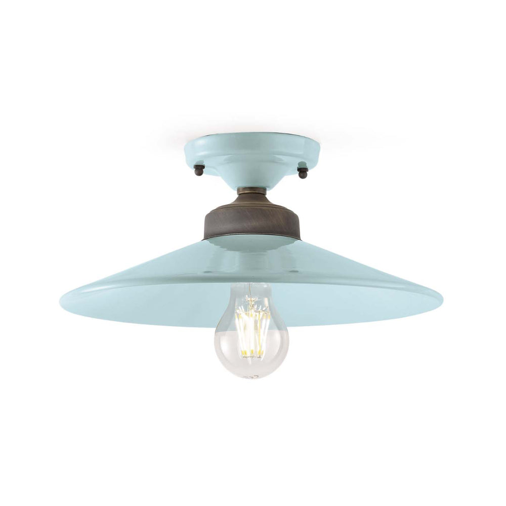 Retro Colors Semi Flush Mount