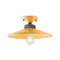 Retro Colors Semi Flush Mount  option Refined Yellow