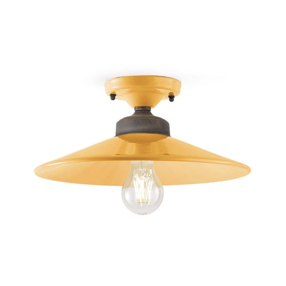 Retro Colors Semi Flush Mount