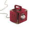 Retro Industrial Table Lamp  option Vintage Maroon