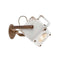 Retro Industrial Spotlight Wall Sconce  option Vintage White