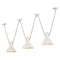 Retro Industrial Multi-Light Pendant Light  option Vintage White