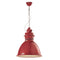 Retro Industrial Pendant Light  option Vintage Red