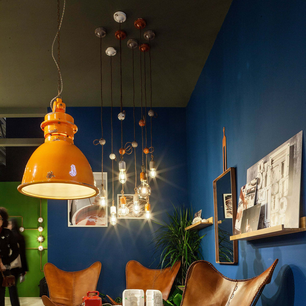 Retro Industrial Pendant Light