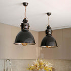 Retro Industrial Large Pendant Light