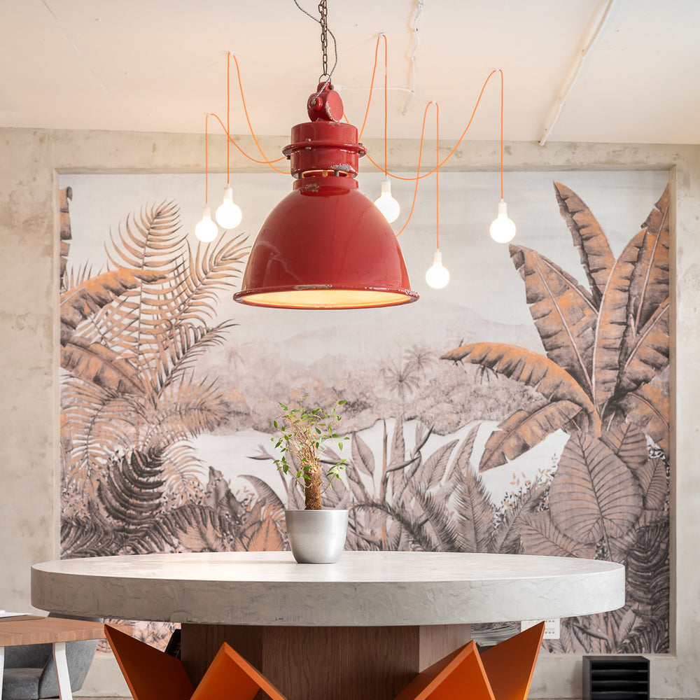 Retro Industrial Pendant Light