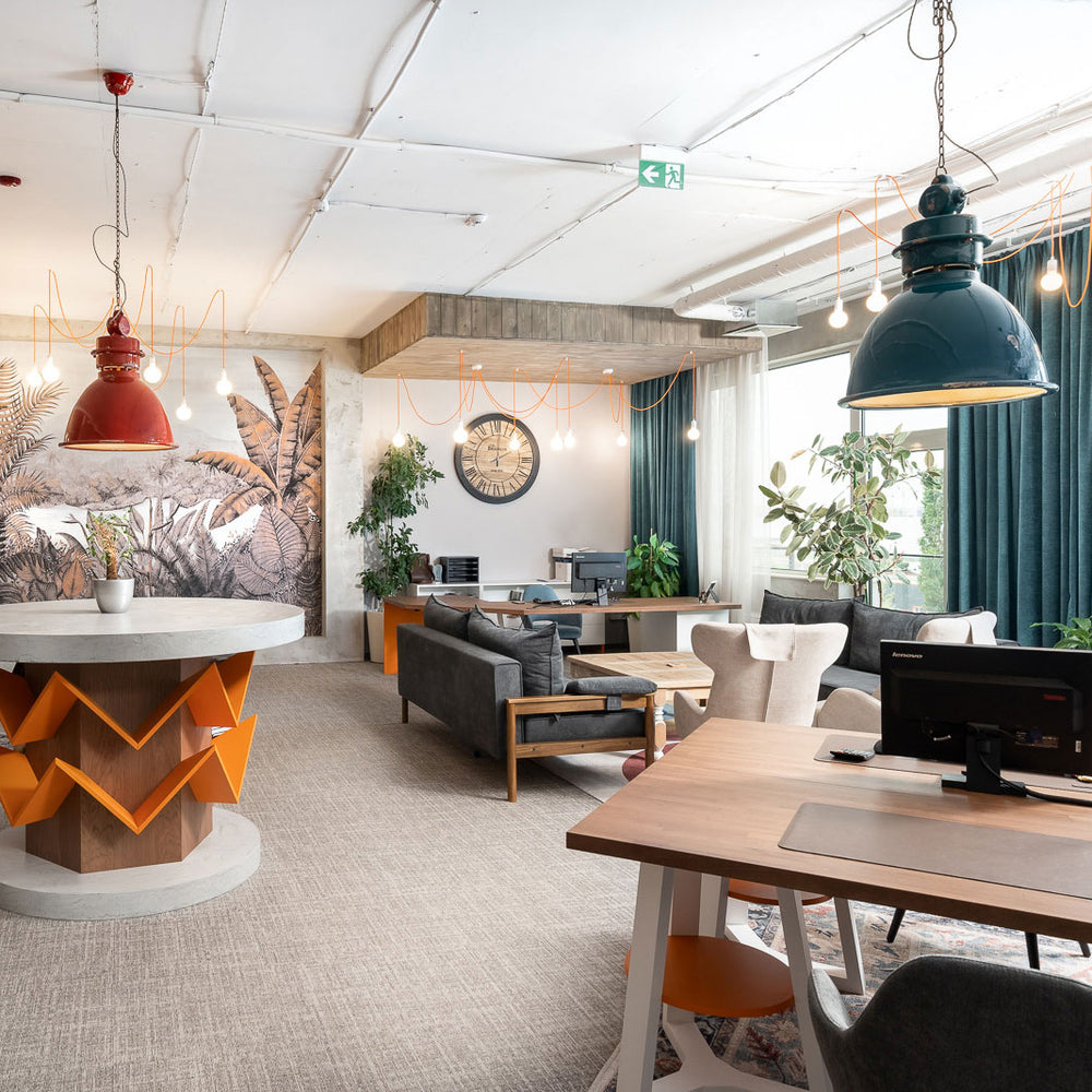 Retro Industrial Pendant Light
