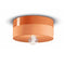 Deco Pi Round Flush Mount  option Peach Orange