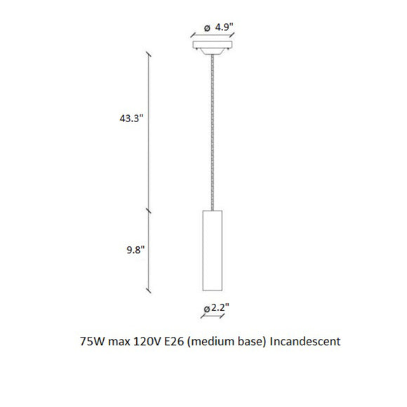 Deco Pi Pendant Light