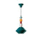 Deco Lariat Ceramic Pendant Light  option Green