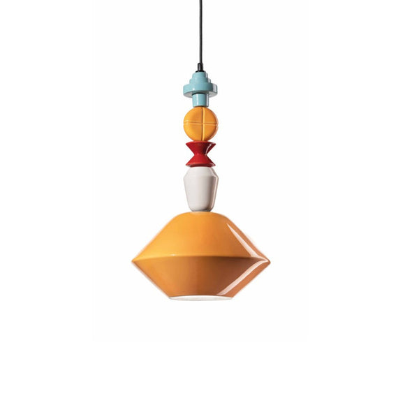 Deco Lariat Ceramic Pendant Light