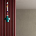 Deco Lariat Cylindrical Pendant Light