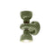 Deco Berimbau Double Wall Sconce  option Leaf Green