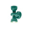 Deco Berimbau Double Wall Sconce  option Turquoise