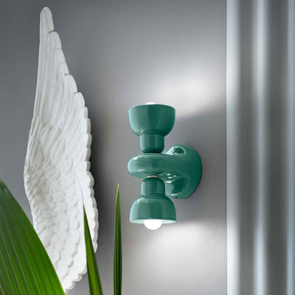 Deco Berimbau Double Wall Sconce