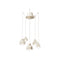 Deco Berimbau Chandelier  option Bone White