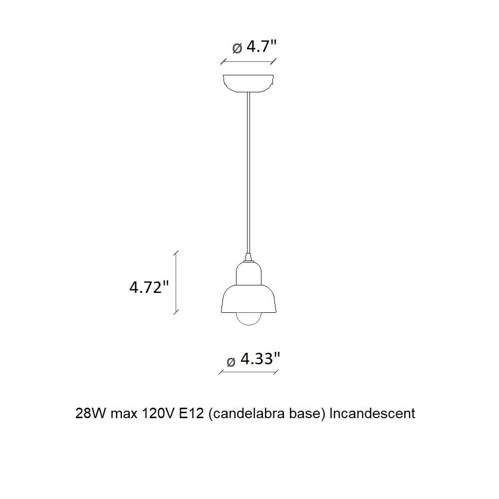 Deco Berimbau Pendant Light