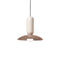 Deco Pau Pendant Light  option Bone White / Moka