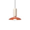 Deco Pau Pendant Light  option Poke Orange / Bone White