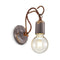 Retro Vintage Wall Sconce  option Vintage Grey