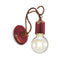 Retro Vintage Wall Sconce  option Vintage Maroon