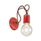 Retro Vintage Wall Sconce  option Vintage Red