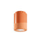 Deco Pi Flush Mount  option Peach Orange
