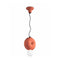 Deco Bumbum Pendant Light  option Poke Orange