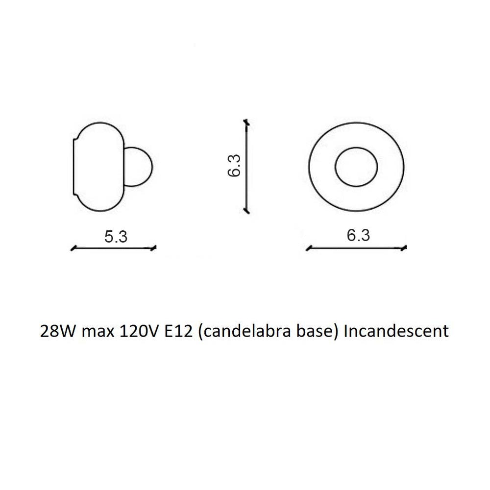Deco Bumbum Wall/Ceiling Light