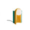 Deco Cleo Table Lamp  option Turquoise / Yellow