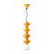 Deco Copacabana 4-Element Pendant Light  option Yellow