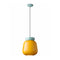 Deco Corcovado Pendant Light  option Light Blue / Yellow