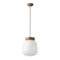Deco Corcovado Pendant Light  option Moka / Milk White