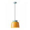 Deco Corcovado Small Pendant Light  option Light Blue / Yellow