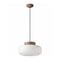 Deco Maracana Pendant Light  option Moka / Milk White