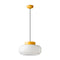Deco Maracana Pendant Light  option Yellow / Milk White