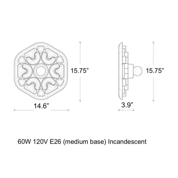 Deco Phytia Wall Sconce